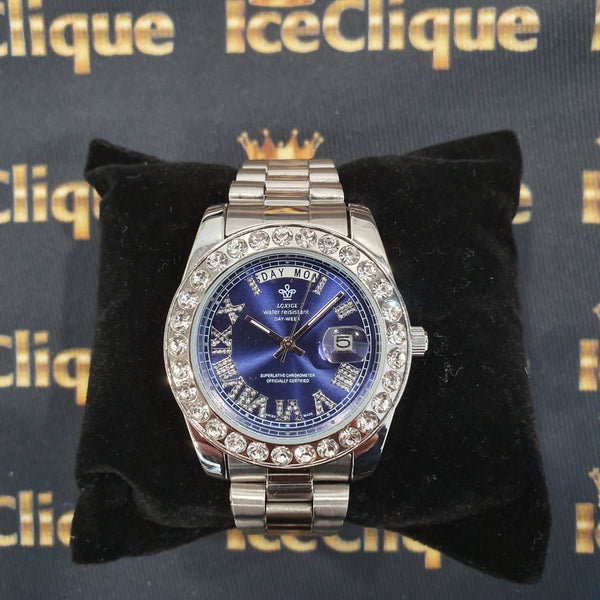 Iced Presidential Watch