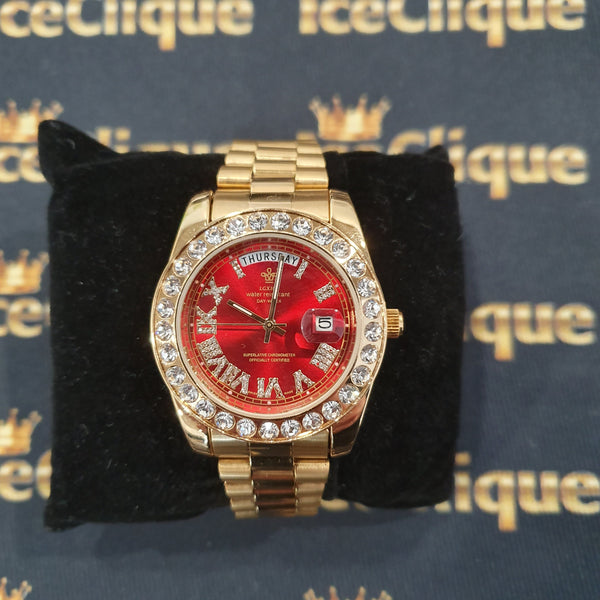 Iced Presidential Watch