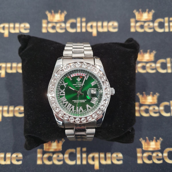 Iced Presidential Watch