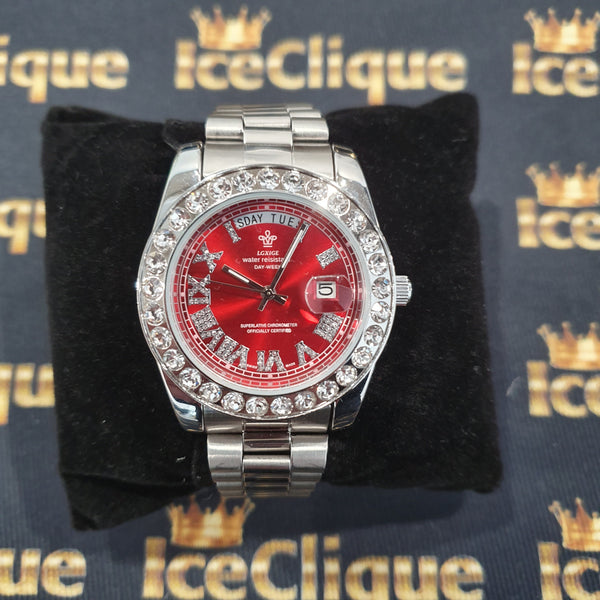 Iced Presidential Watch