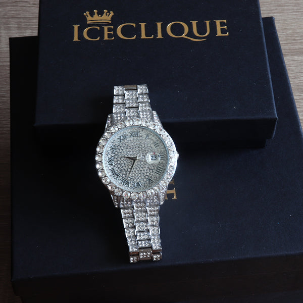 Iced Monaco Watch