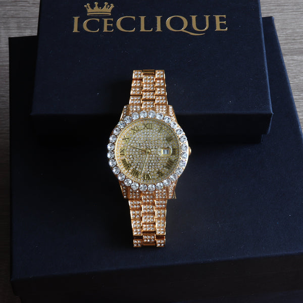 Iced Monaco Watch