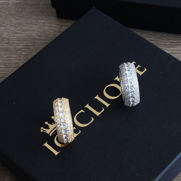 5 Row Solitaire Ring
