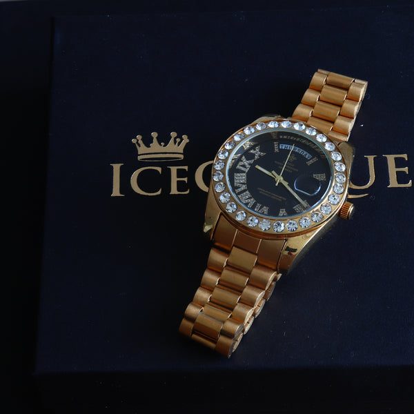 Iced Presidential Watch