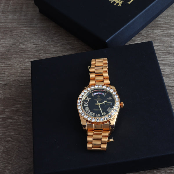 Iced Presidential Watch