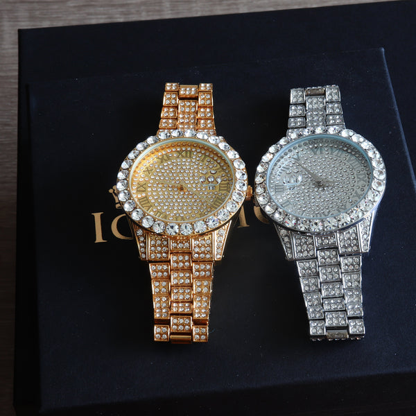 Iced Monaco Watch