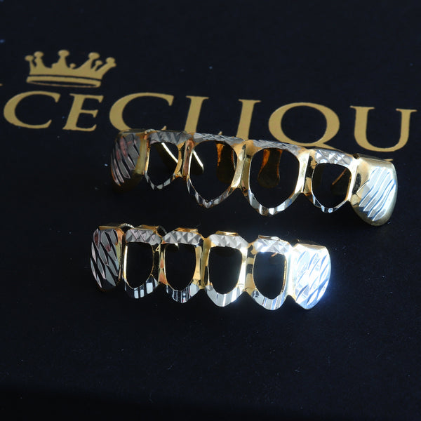 Hollow Hustler Gold Grillz