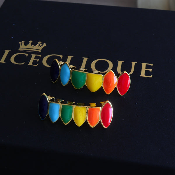 Multi-Colored Grillz