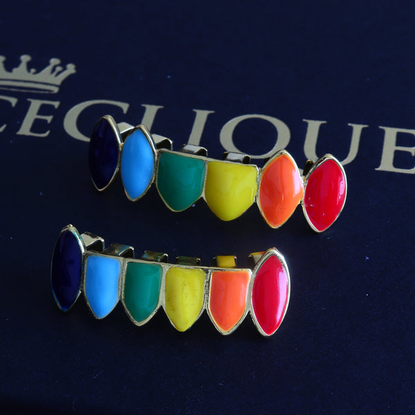 Multi-Colored Grillz