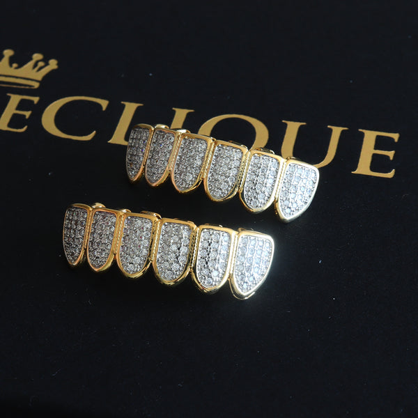 IceBlind Iced Gold Grillz