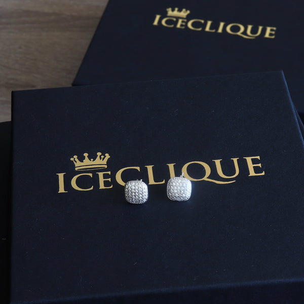10mm Round Cluster Earrings