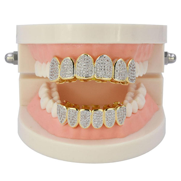 IceBlind Iced Gold Grillz
